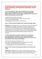 ATI RN Med-Surg Proctored Exam Questions with Answers and Detailed Explanations &comma;100&percnt;Verified 2026&sol;2027Update &vert; Already Graded A&plus;