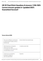 NR 511 Final EXAM Questions & Answers &vert; With 100&percnt; Correct Answers graded A&plus; &lpar;updated 2027&rpar; Guaranteed Success&excl;&excl;&NewLine;