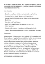 Florida Alf Core Training Test Questions And Correct&NewLine;Answers &lpar;Verified Answers&rpar; Plus Rationales 2026 Q&A &vert;&NewLine;Instant Download Pdf