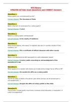 NYS Notary 2027 Exam Question and Answer - Study Guide&NewLine;Pack