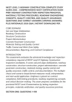 Nicet Level 3 Highway Construction Complete Study&NewLine;Guide 2026 &ndash; Comprehensive Nicet Certification Exam&NewLine;Prep&comma; Highway Construction Inspection Principles&comma;&NewLine;Materials Testing Procedures&comma; Roadway Engineering&NewLine;Concepts&comma; Quality Control And Quality Assurance&NewLine;