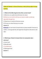 CHEM 103 Module 5 &lpar;PDF&rpar; &vert; &lpar;2026&rpar; General Chemistry Q&A &vert; Portage Learning