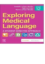 TEST BANK FOR Exploring Medical Language&colon; A Student-Directed Approach 12th Edition by Danielle LaFleur &comma; Dale M&period;ISBN&colon; 978-0443264559 COMPLETE GUIDE ALL CHAPTERS COVERED 100&percnt; VERIFIED A&plus; GRADE ASURED&excl;&excl;&excl;&excl;&excl; NEW LATEST UPDATE&excl;&excl;&excl;&excl;&excl;