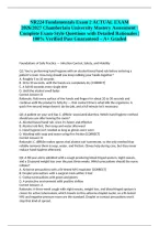 NR224 Fundamentals Exam 2 ACTUAL EXAM 2026&sol;2027 Chamberlain University Mastery Assessment &vert; Complete Exam-Style Questions with Detailed Rationales &vert; 100&percnt; Verified Pass Guaranteed &ndash; A&plus; Graded