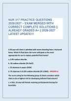 NUR 317 