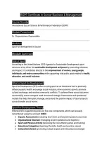 ISSPF Soccer Business & Management &ndash; Modules 1&ndash;6 Study Summary Bundle