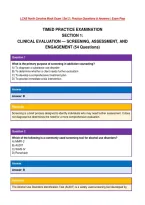 LCAS North Carolina Mock Exam &vert; Set 2 &vert; Practice Questions & Answers &vert; Exam Prep&NewLine;&NewLine;