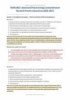 NURS 6521 Package Deal &lpar;PDF&rpar; &vert; 2026&ndash;2027 &vert; Advanced Pharmacology &vert; Walden University