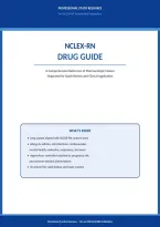 Nclex-Rn Comprehensive Drug Guide &vert; Nclex-Rn Examination Preparation&comma; Pharmacology Study Guide & Medication Review
