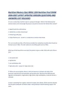 Nutrition Mastery Quiz Rnsg 1324 Nutrition Final Exam 2026-2027 Latest Updated Version Questions And Answers Just Released&period;pdf&NewLine;&NewLine;