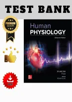 Human Physiology&comma; 17th Edition&comma; ISE -Test Bank