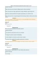 BIOL 1121 Units 1&ndash;8 Quizzes &vert; Practice Questions & Answers &vert; Complete Biology Study Guide &vert; 2026&sol;2027 Updated