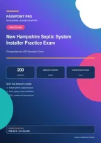 New Hampshire Septic System Installer Practice Exam &ndash; 200 Questions with Answers & Detailed Explanations
