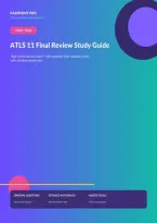 ATLS Final Review Study Guide &plus; 100-Question Practice Exam with Answers & Rationales