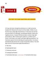 ATLS Post Test Exam Questions and Answers &mdash; Trauma Assessment Practice Guide