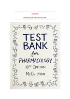 Test Bank For Pharmacology&colon; A Patient-Centered Nursing Process Approach 10th Edition by Linda E&period; McCuistion  &vert;Complete Guide Newest Version