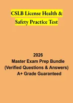 CSLB License Health & Safety Practice Test 2026 &vert; California Contractor Safety Study Guide & Practice Questions