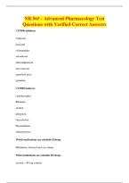BUNDLE OF NR 565 QUESTIONS WITH VERIFIED CORRECT ANSWERS