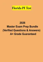 Florida PI Test 2026 &vert; Private Investigator Class C License Exam Study Guide&comma; Chapter 493 Practice Questions & Test Prep