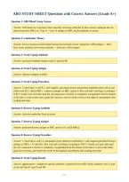 ABO STUDY SHEET Questions with Correct Answers &lpar;Grade A&plus;&rpar;