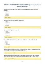 ABO PRE-TEST CERTIFICATION SCRIPT Questions with Correct&NewLine;Answers &lpar;Grade A&plus;&rpar;