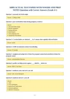 ABPD ACTUAL TEST PAPER WITH NSWERS AND PREP&NewLine;NOTES Questions with Correct Answers &lpar;Grade A&plus;&rpar;