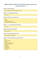 ABPD CERTIFICATION EVALUATION Questions with Correct&NewLine;Answers &lpar;Grade A&plus;&rpar;