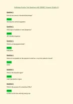 Radiology Practice Test Questions with CORRECT Answers &lpar;Grade A&plus;&rpar;