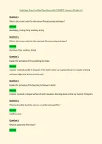 Radiology Exam Verified Questions with CORRECT Answers &lpar;Grade A&plus;&rpar;