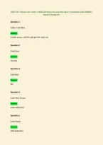 RADT 153- Patient Care- Unit 3- Medical Emergencies and Vital Signs &lpar;1&rpar; Questions with CORRECT&NewLine;Answers &lpar;Grade A&plus;&rpar;