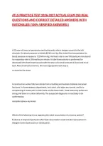 Atls Practice Test 2026-2027 Actual Exam 250 Real Questions And Correct Detailed Answers With Rationales &lpar;100&percnt; Verified Answers&rpar; &vert;