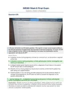 NR509 Week 8 Final Exam &lpar;2026&rpar; &vert; Questions&comma; Answers & Detailed Explanations &vert; Advanced Physical Assessment Final Review