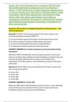 Nevada C-2D Fire Alarm & Signaling Systems Fundamentals 2026&sol;2027 Study Guide &vert; ACTUAL-Style Nevada Low Voltage Contractor Practice Questions & Answers&comma; C-2D PSI Trade Exam Prep&comma; Fire Alarm Fundamentals&comma; Signaling Systems&comma; Fire Detection Principles&comma; Smoke