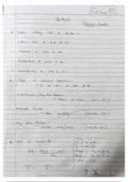 Class notes Chemistry 