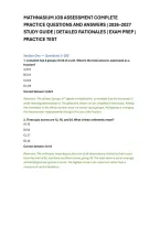 Mathnasium Job Assessment Complete &NewLine;Practice Questions And Answers &vert; 2026&ndash;2027 &NewLine;Study Guide &vert; Detailed Rationales &vert; Exam Prep &vert; &NewLine;Practice Test 