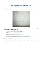 RN Comprehensive Predictor 2026 &vert; 180-Question Practice Examination with Answers & Detailed Rationales &vert; NCLEX-RN Prep