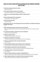 Osha 510 Study Guide Expected Questions And Verified Answers&NewLine;2026 To 2027&NewLine;