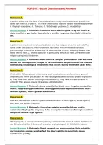 NGR 6172 Quiz 6 Questions and Answers