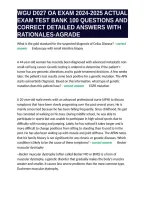 Wgu D027 Oa Exam 2024-2025 Actual Exam Test Bank 100 Questions And Correct Detailed Answers With Rationales-Agrade&period;&NewLine;&NewLine;