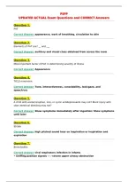 PEPP&NewLine;UPDATED ACTUAL Exam Questions and CORRECT Answers&NewLine;