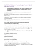 NU155 Final Exam 1 &vert; Nursing and Healthcare II &lpar;2026&rpar; Q&A &vert; Galen College