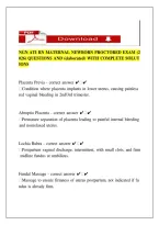 NGN ATI RN Maternal Newborn Proctored Exam 2026 &vert; Practice Questions & Detailed Rationales