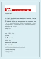 NR 607 Week 1 Study Guide &vert; Nursing Course Review & Exam Preparation