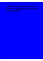Addiction Counseling Study Guide &ndash; NAADAC &ndash; Practice Questions & Exam Review 2026&lowbar;2027