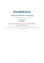 Examenfocus 2de bachelor Handelsingenieur &vert; UGent &vert; Volledig jaar