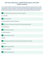 BYU Nurs 300 Exam 1 &vert; UPDATED Questions with 100&percnt;&NewLine;Verified Answers