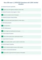 Nurs 300 exam 1 &vert; UPDATED Questions with 100&percnt; Verified&NewLine;Answers&NewLine;