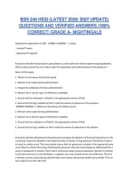Bsn 246 Hesi