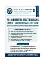 NU 185 Exam 1 &vert; Medical-Surgical Nursing II &lpar;2026&sol;2027&rpar; PDF &vert; Nursing &vert; Galen College