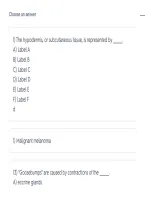  Anatomy and Physiology Chapter 6 Test Banks